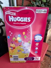 Vintage Huggies Nappy Diaper Toddler Girl 72 Winnie The Pooh AU Made Sealed BNIB