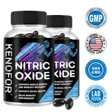 Ossido Nitrico Capsula L Arginina 3X Forza-Supporto Nitrico Booster per Forza