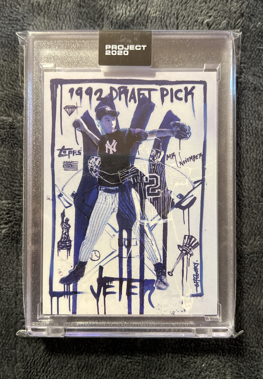 Topps Project 2020 Derek Jeter Gregory Siff #93 HOF