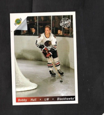 1992 Bobby Hull Ultimate Hockey All Ultimate Team Chicago Blackhawks