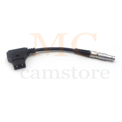 2pin Teradek Bond(cube,bolt,link) power cable, D-tap to 0B 2pin Power Cable 4''