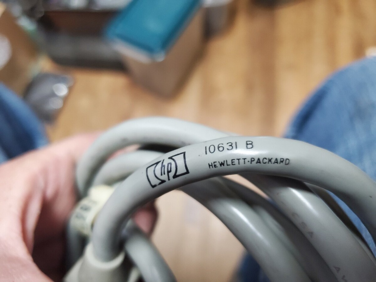HP GPIB Cable 10833b Hewlett Packard 2m long | eBay