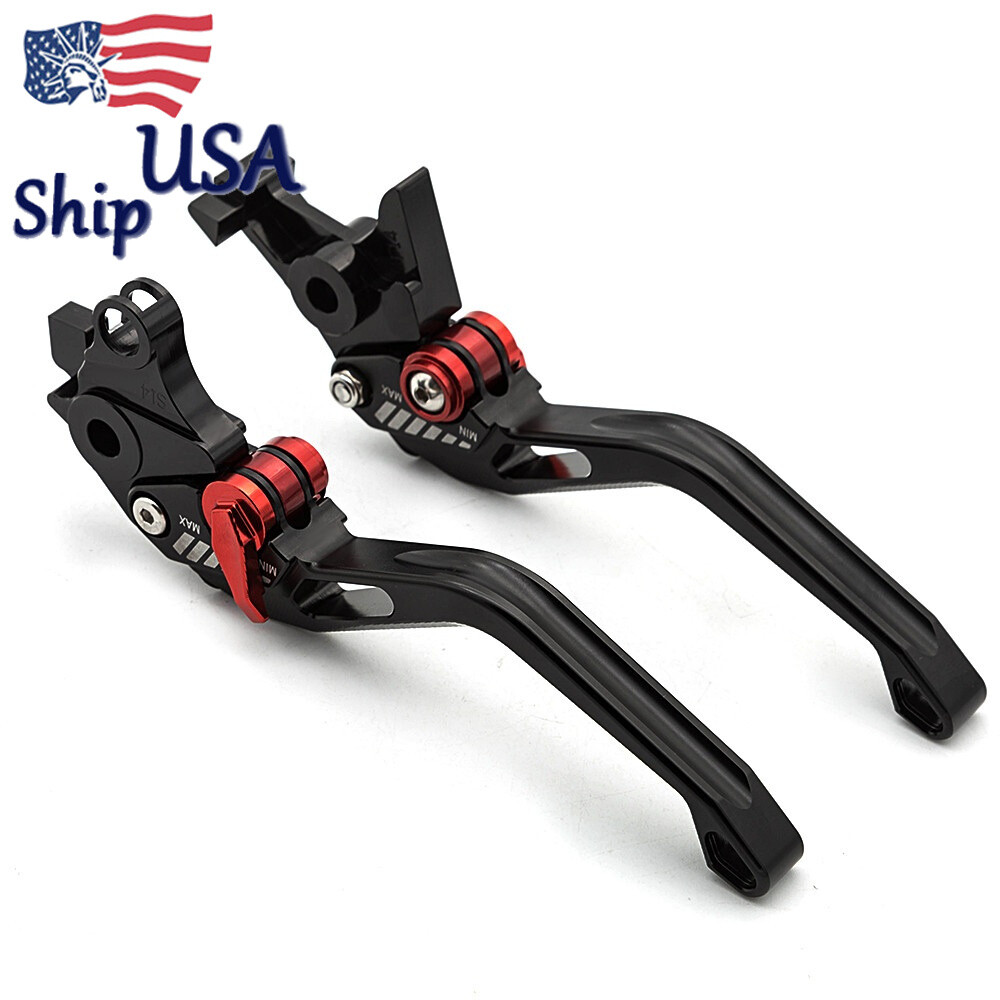 Yamaha FZ6R Brems- & Kupplungshebel - Verstellbar & CNC-gefräst In Silber