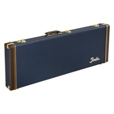 Case for Electric Guitars, Fender Wood Case for Stratocaster/Telecaster, Navy