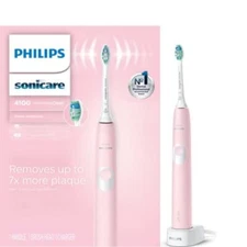 PHILIPS Sonicare ProtectiveClean 4100 Electric Rechargeable Toothbrush, Plaque C
