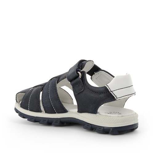 SCARPE SANDALI SANDALO BAMBINO PRIMIGI 5391211 PELLE BLU ORIGINAL PE 2020 NEW - Picture 3 of 3