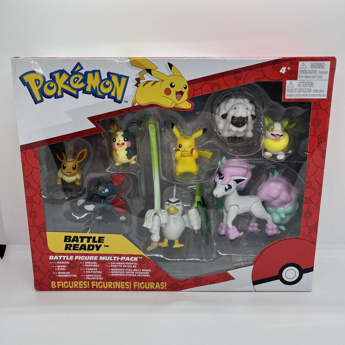 Pokémon Battle Figure 8 fully Articulated Battle Figures Pokémon Battle Figure 8 fully Articulated Battle Figures