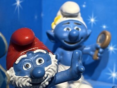 Smurfs Movie 6 Figure Boxed Set Gargamel Azrael Cat Papa Vexy
