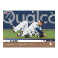 MANNY MACHADO 2019 TOPPS NOW #239 SAN DIEGO PADRES SSP (PRINT RUN 151)