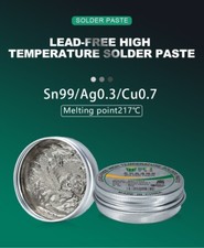 High-Quality Lead-Free Solder Paste 50g - BEST BST 705A, 217ºC
