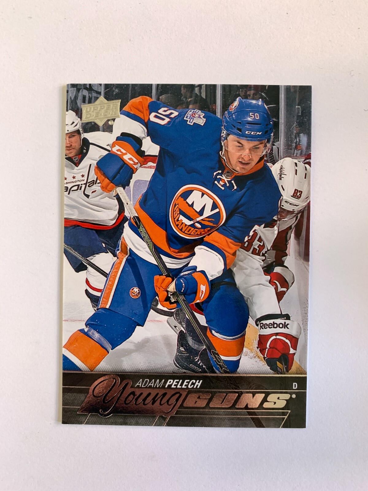 2015-16 Upper Deck #465 Adam Pelech YG RC - New York Islanders