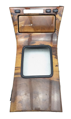 98-00 Lexus LS400 Center Console Gear Shifter Trim Cover Bezel Wood OEM