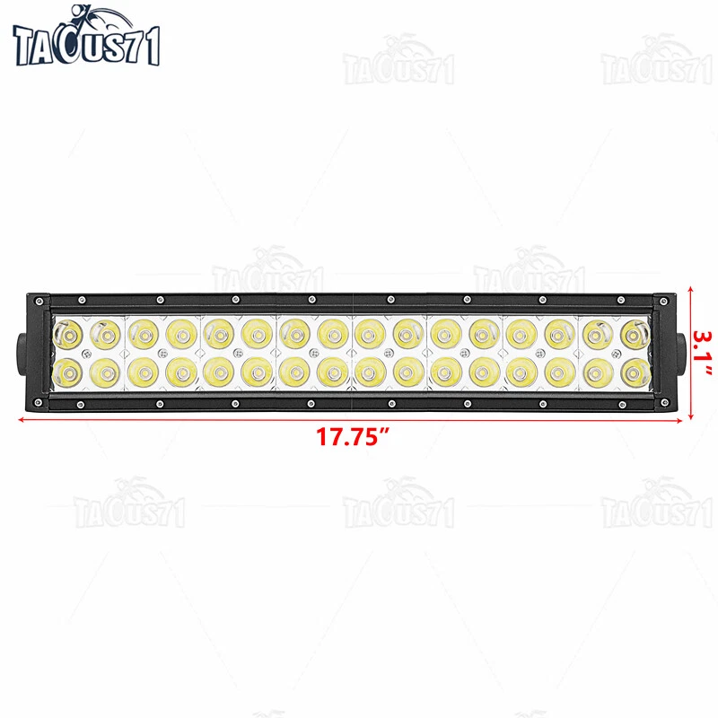 Kit de cables de montaje de rejilla inferior de barra de luz LED de 18"" para Ford F-150 Limited 2015-2020 Foto 4 de 4