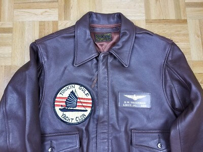 USN US NAVY DEPARTMENT AN J-3 BU AERO BUZZ RICKSON FLYING LEATHER