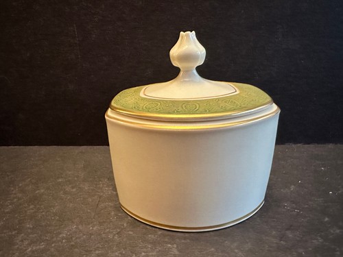 Franciscan "Antique Green" Coffee Pot w/Lid, Sugar w/Lid, Creamer w/o Lid, Bowl - Bild 10 von 20