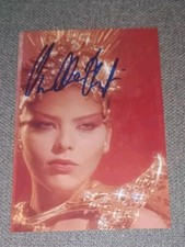AUTOGRAPH ORNELLA MUTI FLASH GORDON Foto Autografata 10x15cm Hand Signed CULT