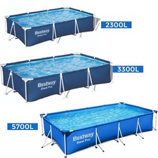 Image of Bestway 2300L/3300L/5700L Detachable Steel Pro Frame Splash Family Swimming Pool