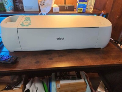 circut explorer 3, with an easypress mini, and extra craft material. 