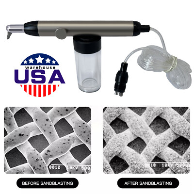 Dental Alumina Air Abrasion Polisher Microetcher Sandblasting Gun 4Hole New