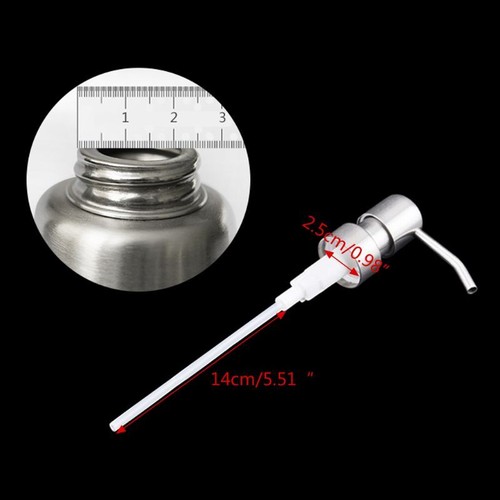 Soap and Lotion Dispenser Pumps for Head Manual Press for Head Rustproof Durable - Afbeelding 2 van 8