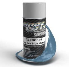 Spaz Stix - Deep Sea Blue Metallic Aerosol Paint, 3.5oz Can