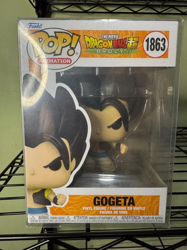 Funko Pop! Dragon Ball Super: Broly Movie Gogeta #1863 con protector de plástico suave
