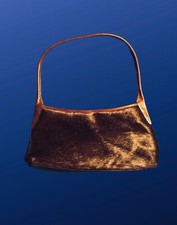 Maxx New York Calf Hair Pony Hair Top-handled Handbag, Brown, Pre-owned Vintage