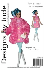Pop Sugar Doll Clothes Sewing Pattern for 12.5" Poppy Parker Dolls Integrity
