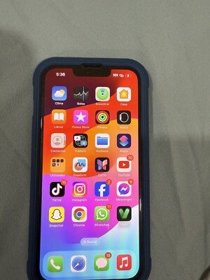 iphone 13 unlocked 128gb blue Con Tik Tok Funcional