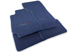 Floor Mats For Alfa Romeo Giulietta 2017-2021 Perfomante Dark Blue Tailored