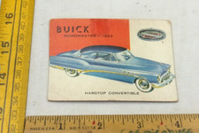 Cartolina Buick Roadmaster 1953 Mondo su Ruote anni 50 #99