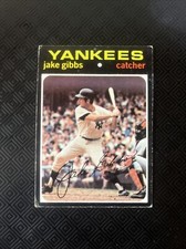 1971 Topps Baseball ⚾️ #382 Jake Gibbs