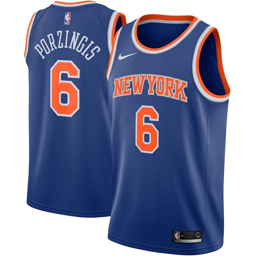 Porzingis swingman best sale jersey