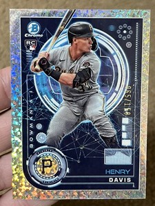 2024 Bowman Baseball Henry Davis Bowman AI Mini Diamond /150 - Pirates RC
