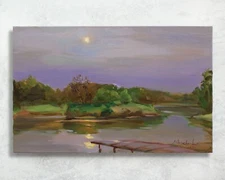 Plein air painting IMPRESSIONISM original Oil on canvas by A. Onipchenko