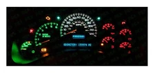 Mexico DiY Led Upgrade Kit GM Instrument Cluster Gauges Speedo Dash Trucks Suv's