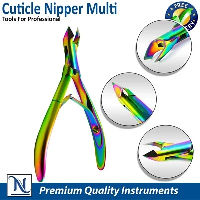 INSTUMAX® NEW PROFESSIONAL HIGH QUALITY STAINLESS STEEL CUTICLE NAIL NIPPER CUTTER TRIMMER