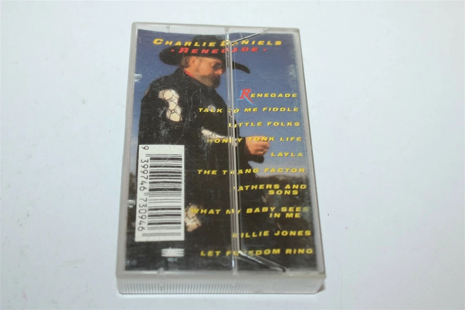 Charlie Daniels Renegade Cassette Tape EPIC 4673094 - Image 3 of 4