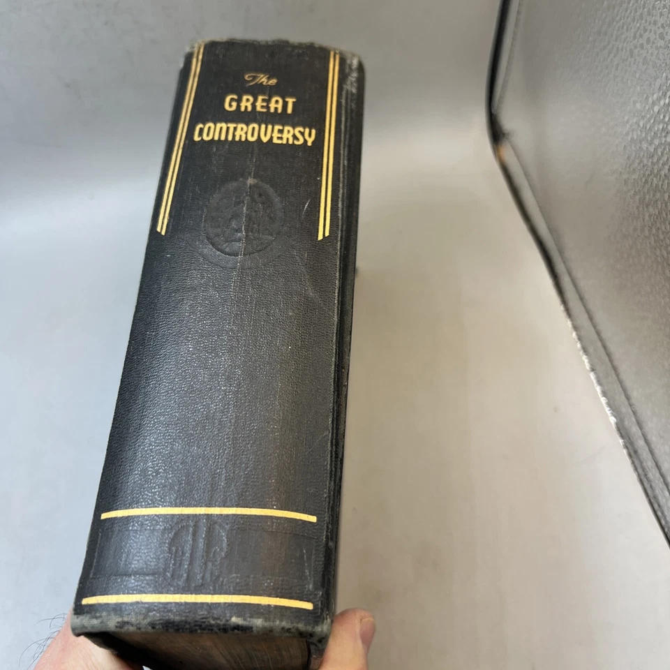The Great Controversy Between Christ and Satan by Ellen G. White C. 1939 - Image 3 of 4