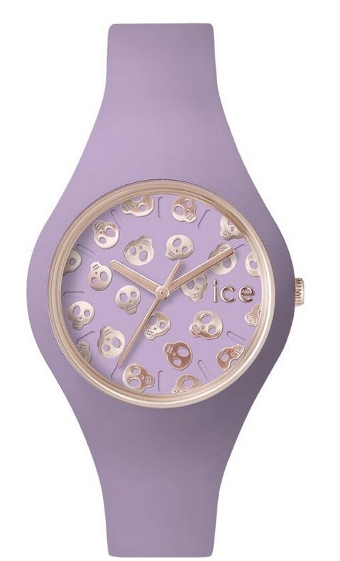 Ice-Watch 001271 Skull Totenkopf Small Damenuhr neu Lila  B16