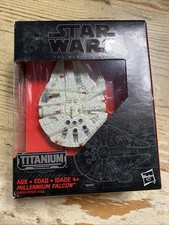 Star Wars Millennium Falcon 2015 The Black Series Titanium Series 01