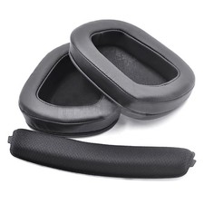 Ear Pads Headband Cushion Earmuff For Logitech G633 G933 Headset Repair Parts