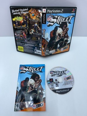 NFL Street (PS2) PlayStation 2 - Complete W/ Manual CIB Excellent Condition Disc