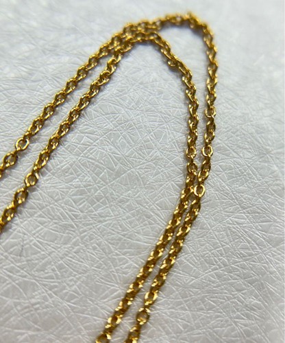 Tiffany Co Elsa Peretti Bean Halskette 18K Gelbgold feiner Schmuck - Bild 12 von 12