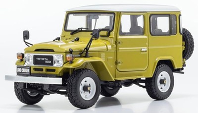 Kyosho Original 1/18 Toyota Land Cruiser 40 Van Yellow Finished