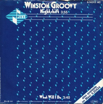Nightshift - Winston Groovy - Single 7'' Vinyl 190/17