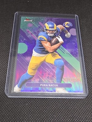 PUKA NACUA 2025 TOPPS FINEST PURPLE #89 29/250 PURPLE COMMON RAMS Q3694
