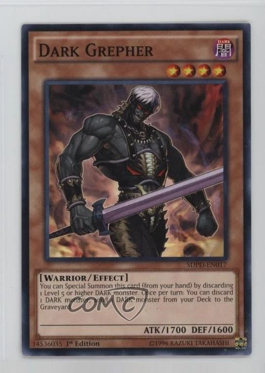 Dark Grepher Yu-Gi-Oh! TCG Individual Trading Card Games for sale
