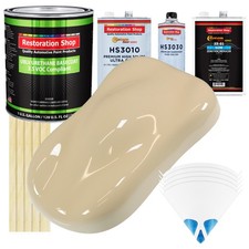 Ivory Low Voc Slow Premium Gallon Auto Car Paint Kit Urethane Basecoat Clearcoat