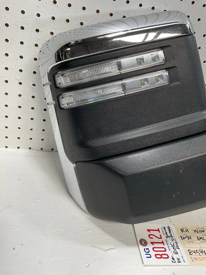 GMC SIERRA 2500 HD 2020 2023 Silverado 3500HD espejo retrovisor de puerta lateral derecho OEM Foto 2 de 4